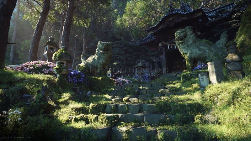 深山的自燃公园中惊险离奇的峡谷生态林山洞充满了神秘悬疑色彩