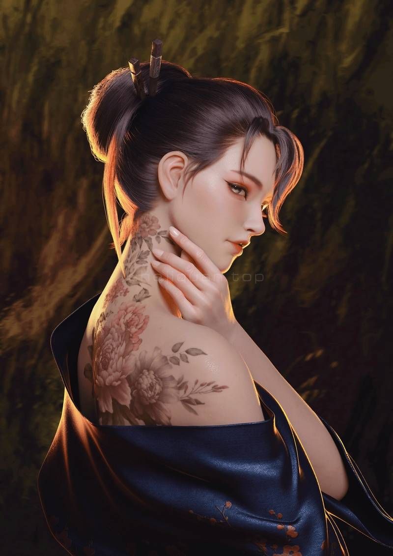女孩,人物特写,美女,合照,柜子