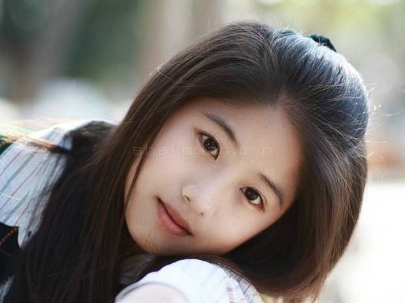 池方圆,美女,人物特写,头发,清纯少女