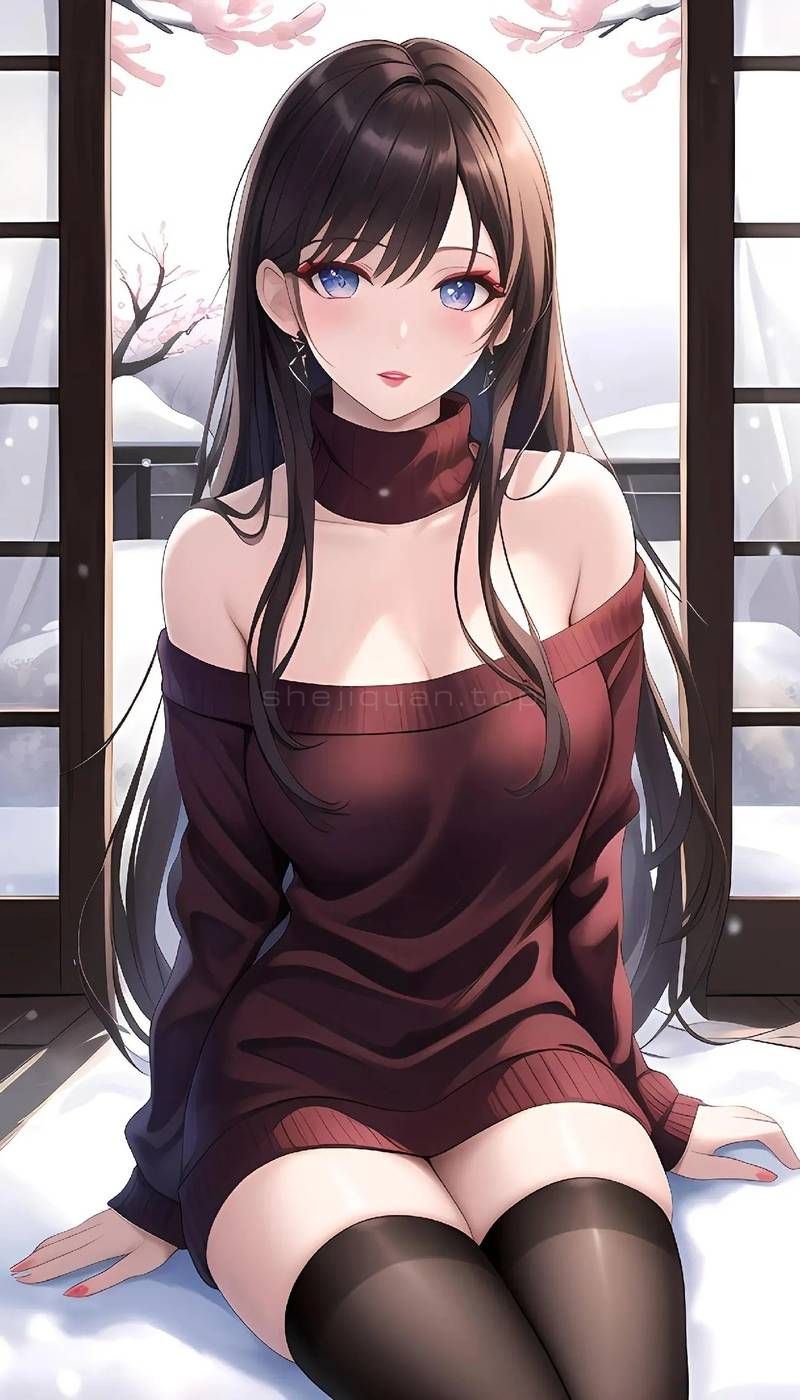 卡通动漫人物,美女,书籍,工笔画,图画