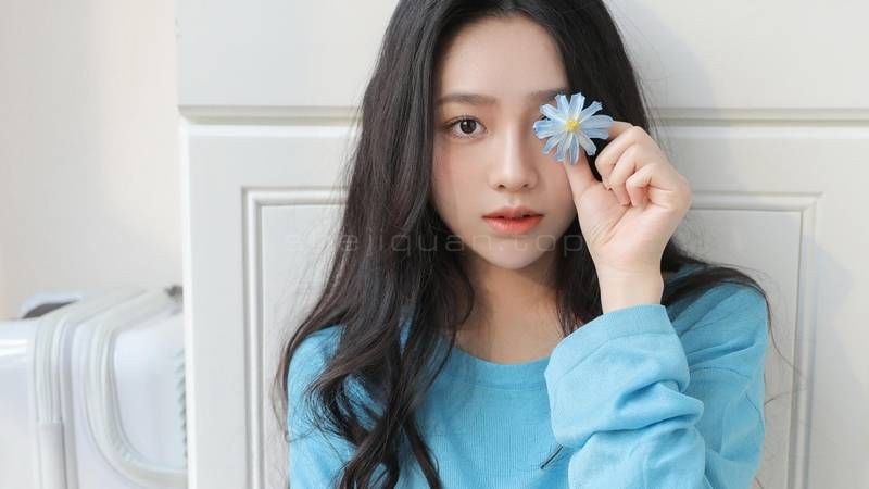美女,人物特写,女孩,头发,人物特写