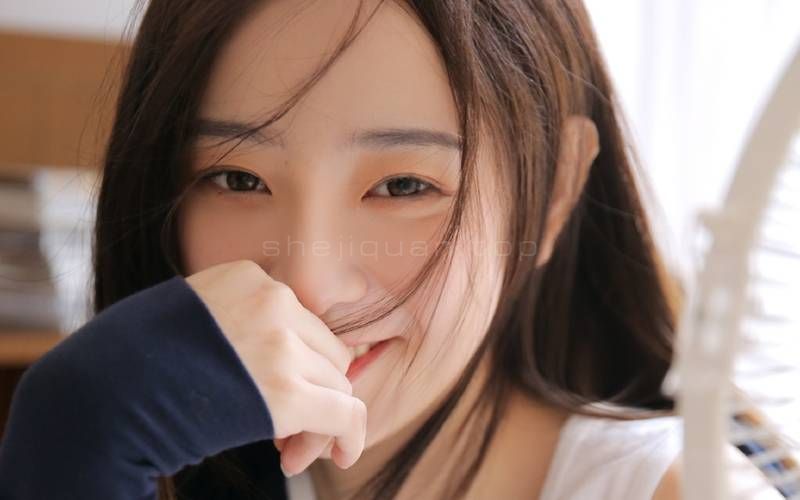 美女,头发,人物特写,秀发,清纯少女