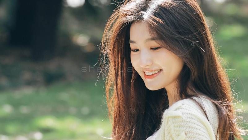 美女,头发,清纯少女,人物特写,秀发
